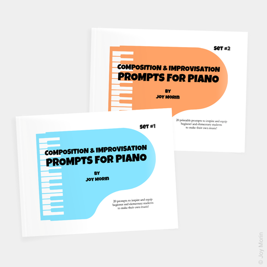 Prompts for Piano, Sets 1 & 2 BUNDLE
