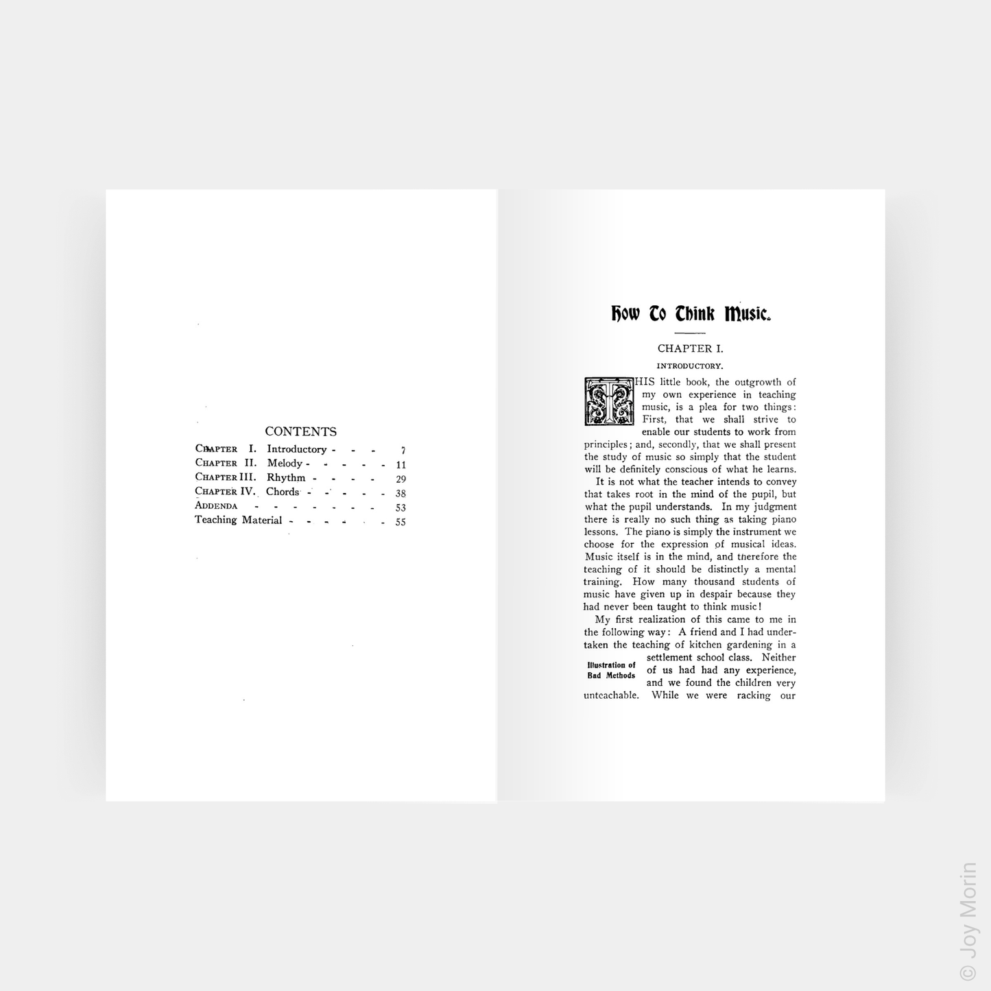 How to Think Music