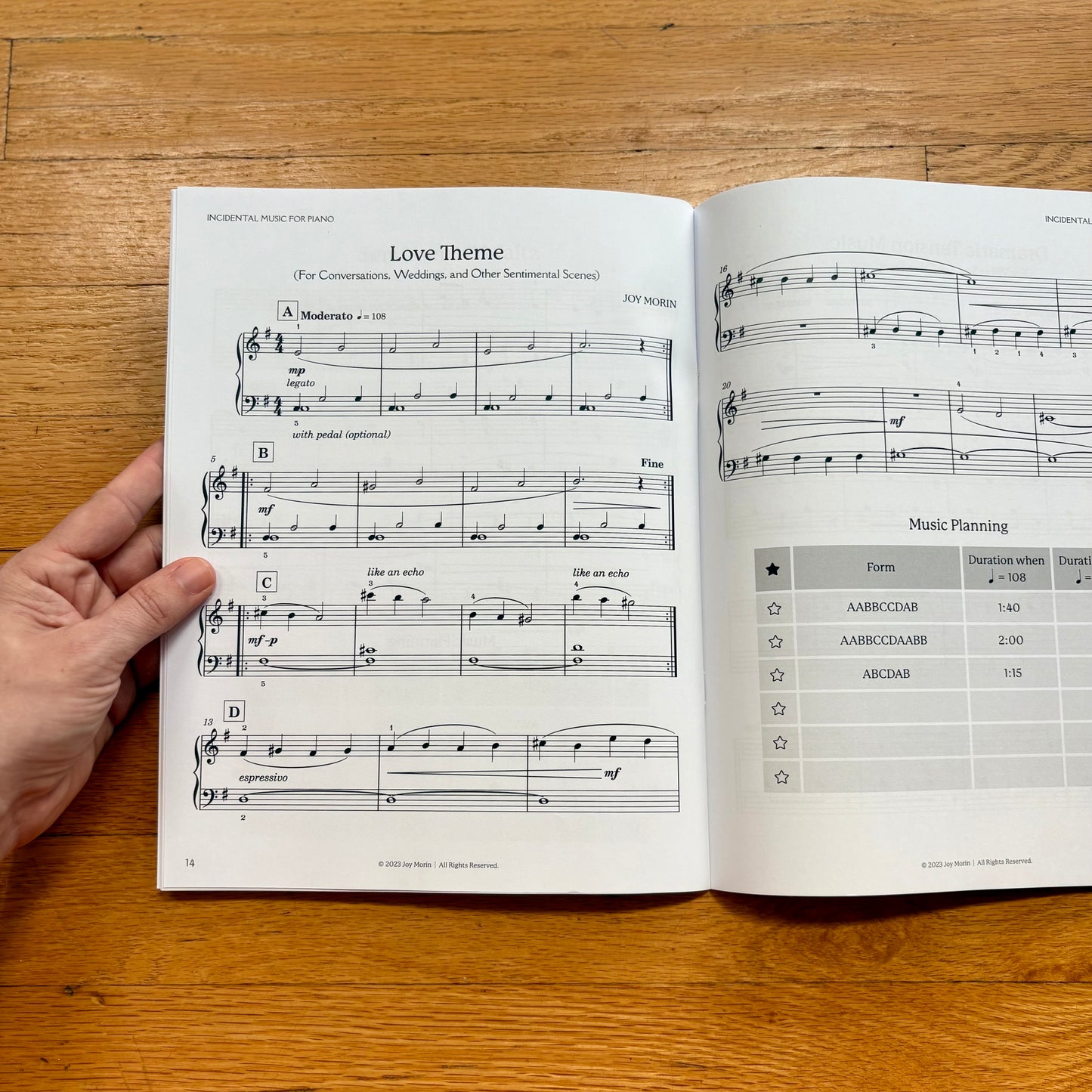 Incidental Music for Piano