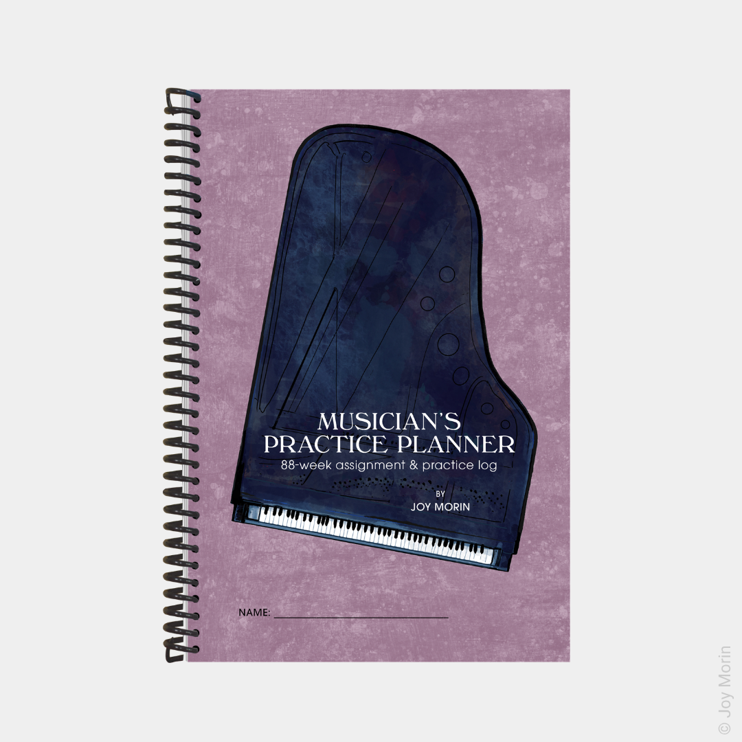 Musician's Practice Planner - more colors!