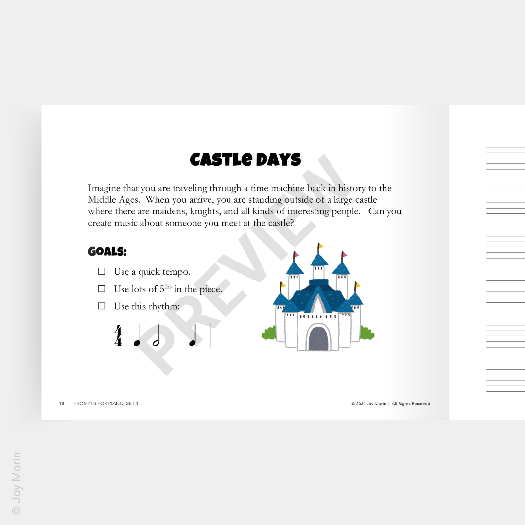Prompts for Piano, Set 1